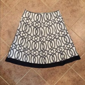 WHBM SILK Skirt